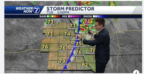 Hail swept across the Plains, from South Dakota to Texas last week